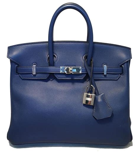 hermes blue bag|birkin bag navy blue.